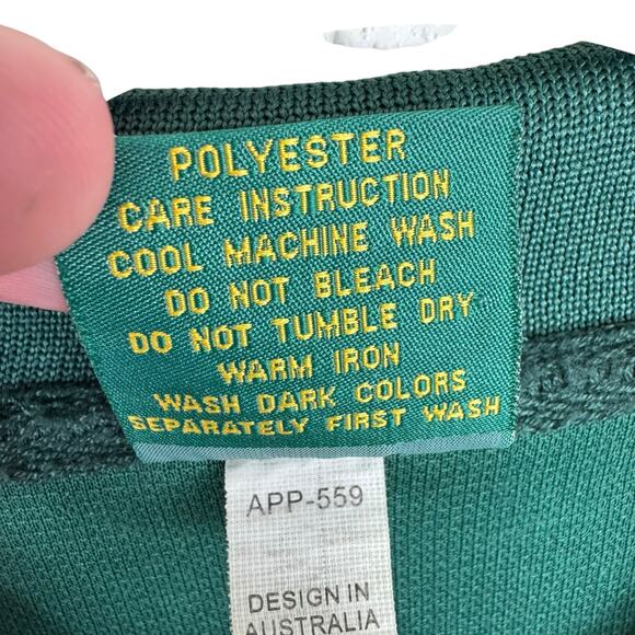 Joey Roo Australia Rugby Short Sleeve Collared 1/4 Button Polo Shirt Men's Sz XL - Picture 5 of 7